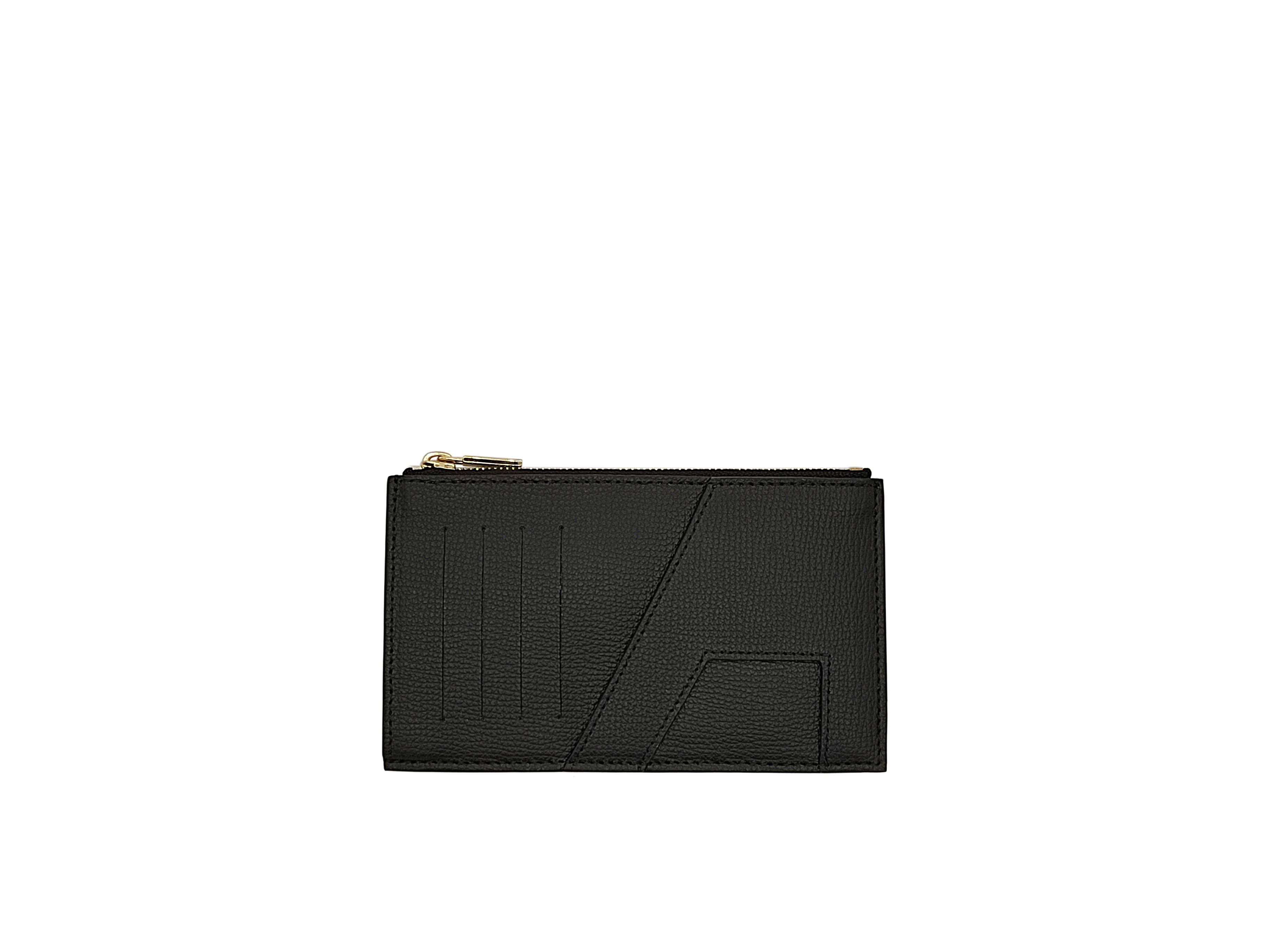 Louis Vuitton Coin Card Holder Black Taiga